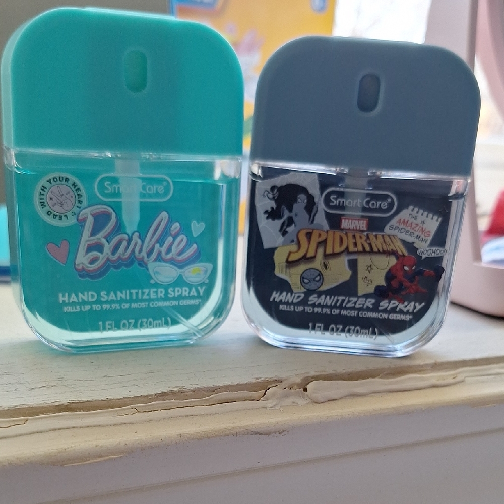 Barbie Hand Sanitizer Spray - Teal Cap
